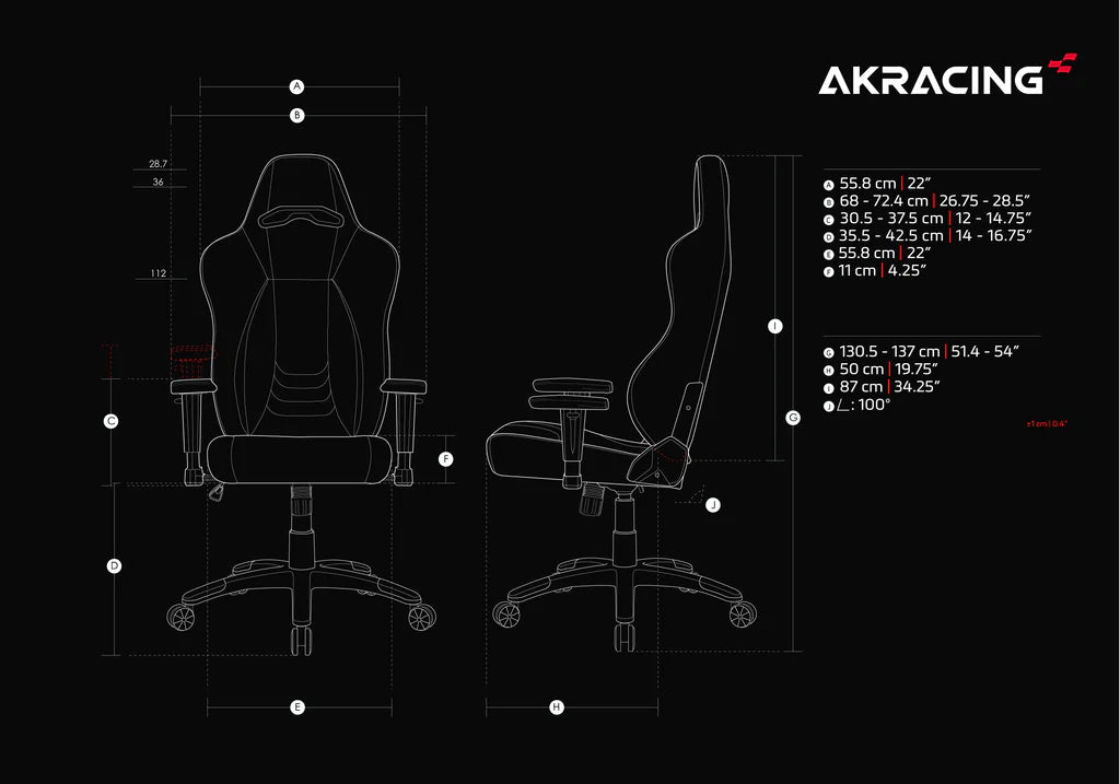 AKRacing Office Series Obsidian Computer Chair