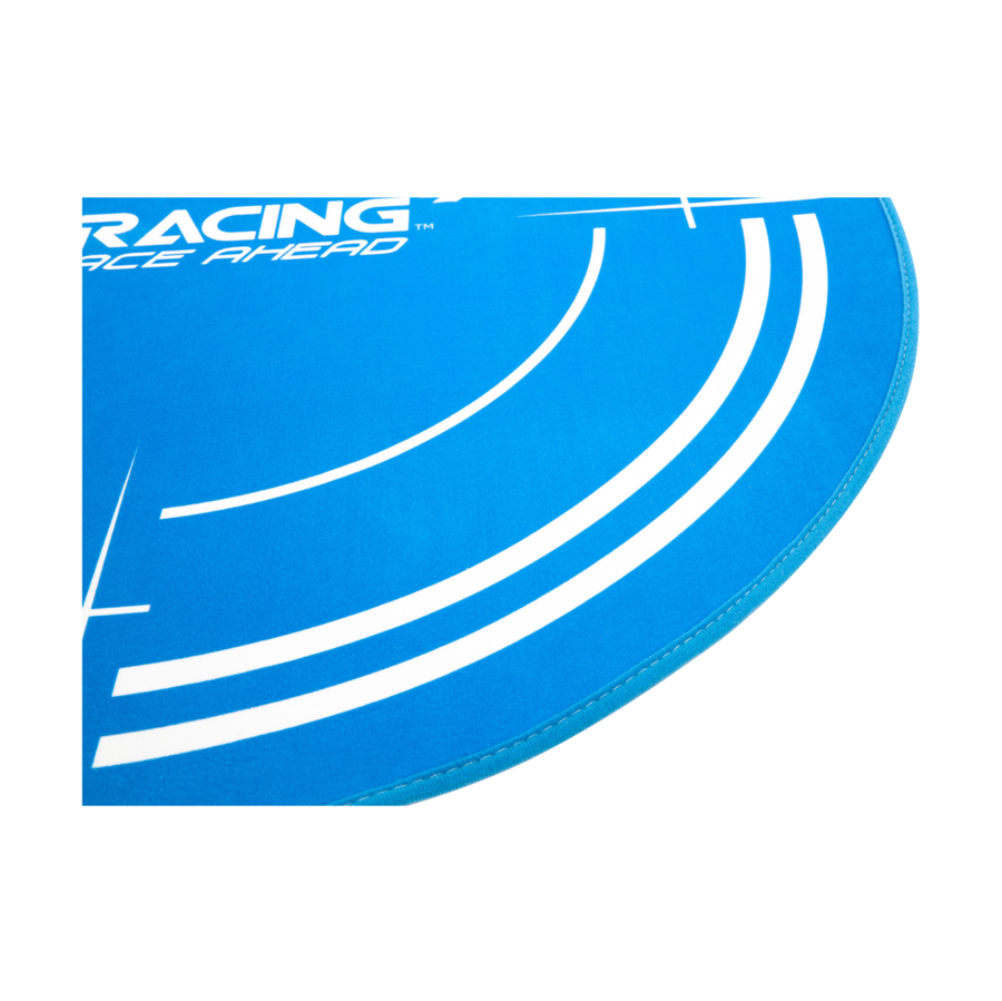 AK Racing Circular Chair Floor Mat - Blue