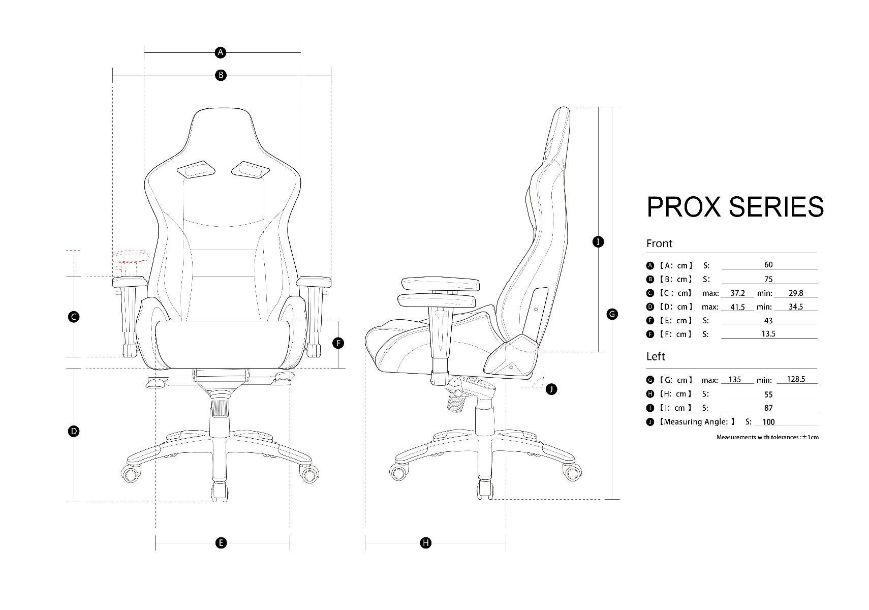 AKRACING ProX Gaming Chair Grey