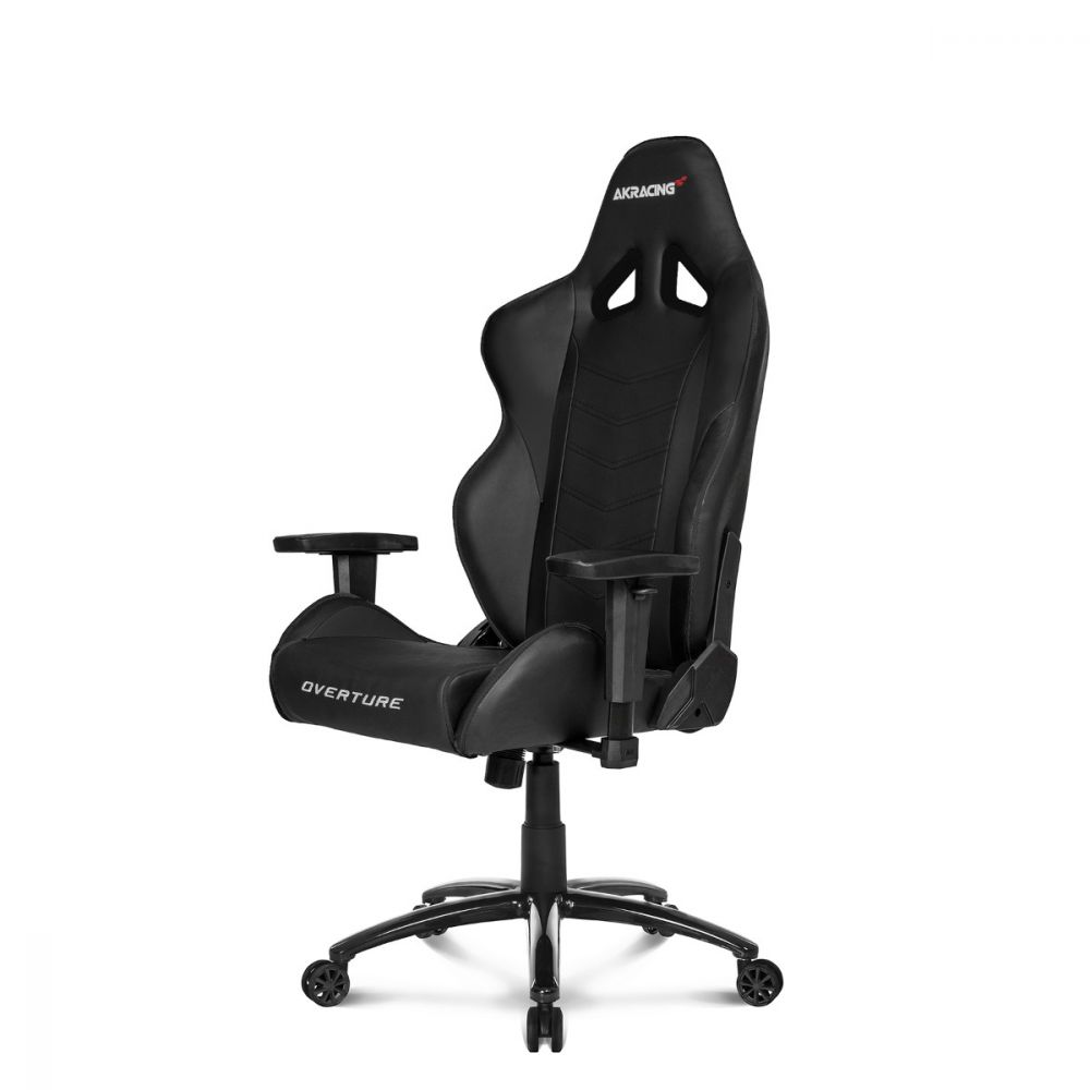 AKRACING Overture Gaming Chair Black Side View