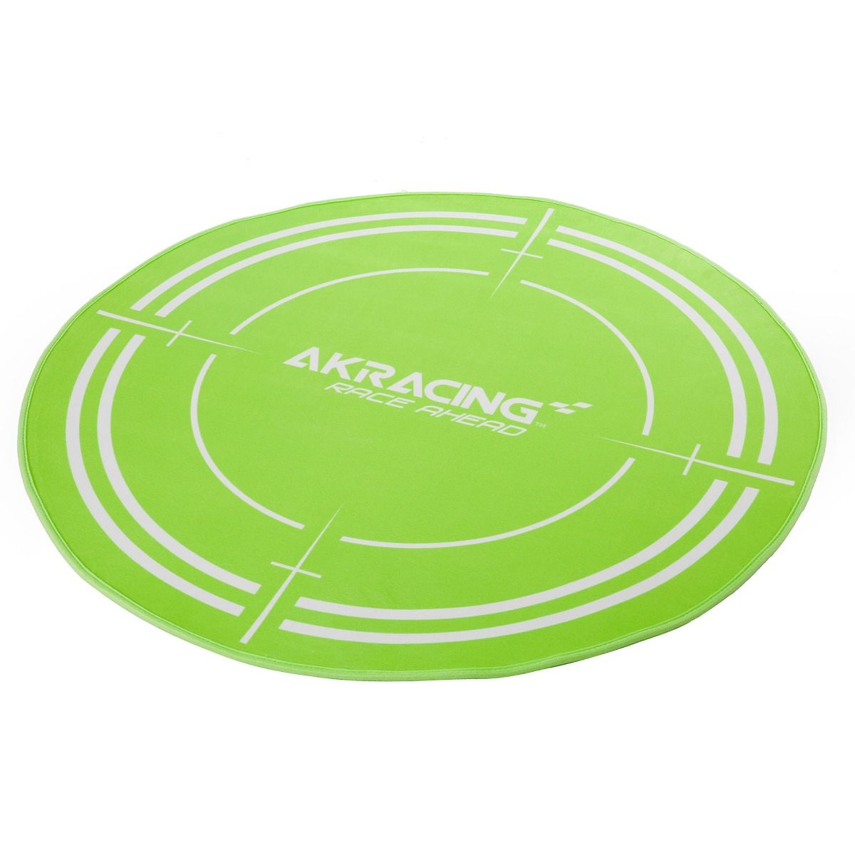 AK Racing Circular Chair Floor Mat - Green