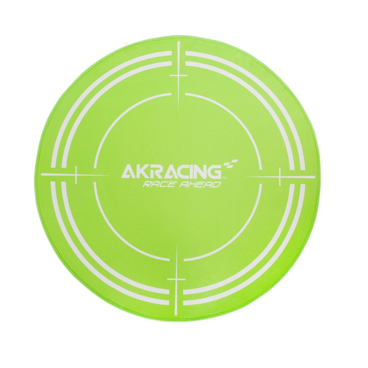 AK Racing Circular Chair Floor Mat - Green